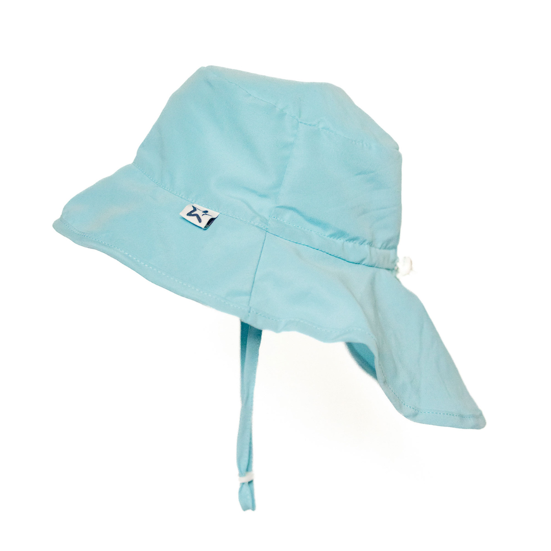 Hat with a flap on sale