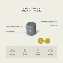 Load image into Gallery viewer, Citron - 350ml Classic Thermal Food Jar
