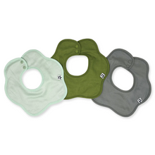 Load image into Gallery viewer, Tiny Twinkle - Roundabout Bib 3-Pack Set
